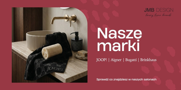 Marki premium w salonach JMB Design – JOOP!, Aigner, Bugatti i Brinkhaus na żywo